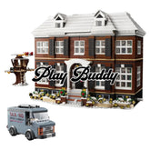 Home Alone Mansion 3955PCS Building Blocks MOC Bricks w/ 5 Mini Figures Home Alone Mansion Building Blocks